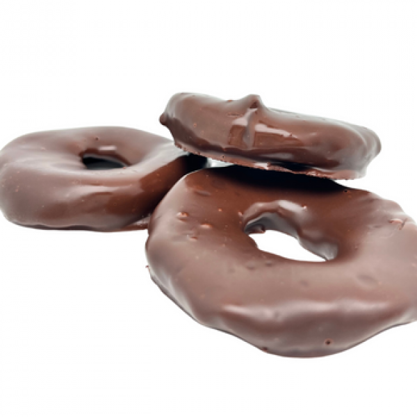 Produktbild Apfelringe in Zartbitter-Schokolade EH Chocoladen